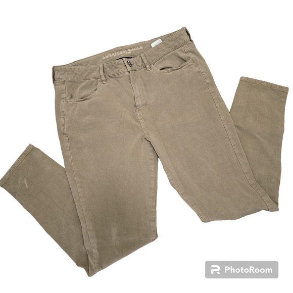 American Eagle Outfitters AEO Women's 10 Reg Hi-Rise Super Stretch Jegging - Picture 2 of 8